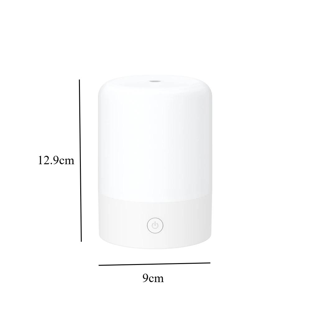 120 мл USB Мини-увлажнитель воздуха Очиститель Арома-Эфирное Масло Диффузор для Дома Автомобиля Бесшумный Диффузор Тумана со Светодиодной Цветной Лампой