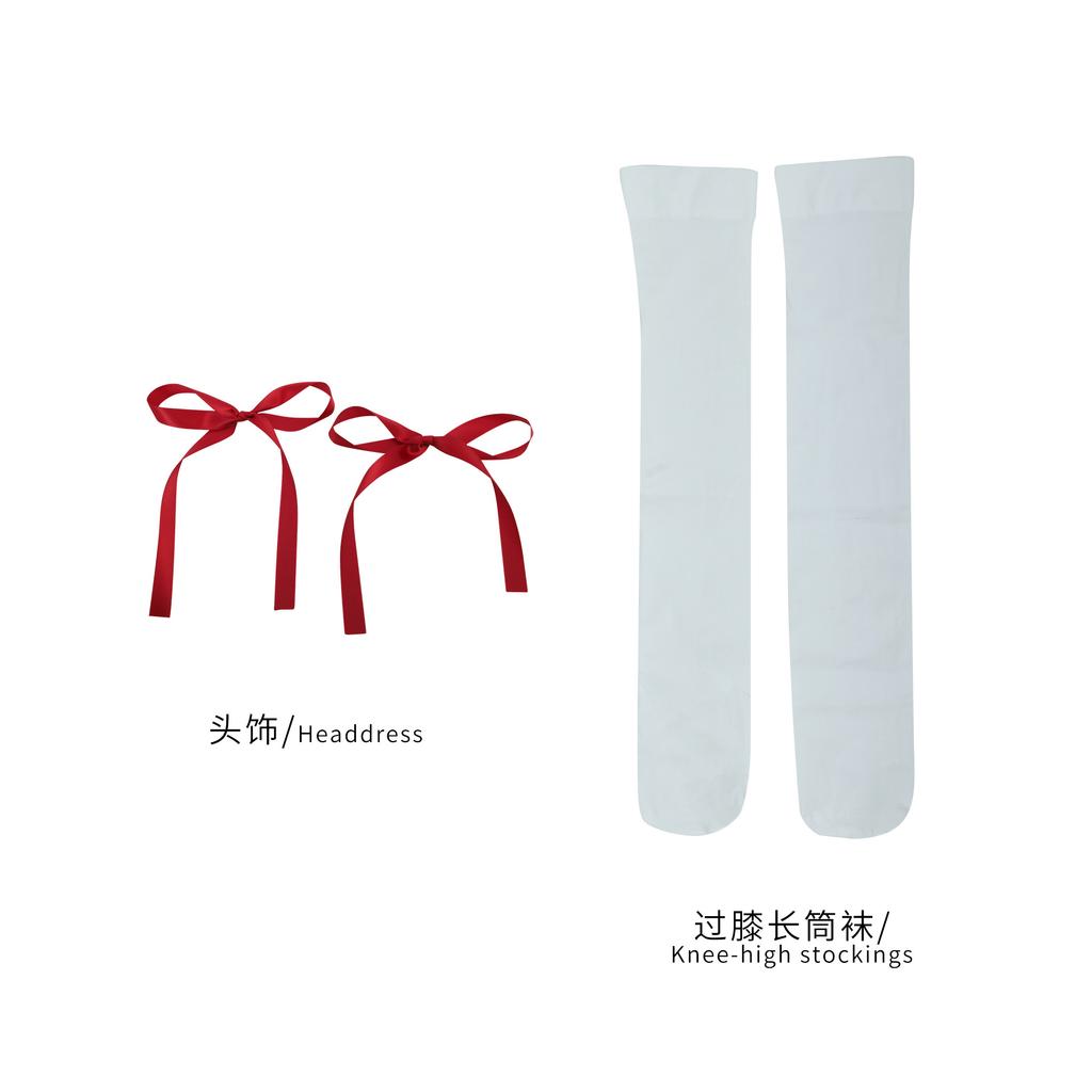Magic girl Xiaoyuan cos suit Xiaomei flame deer eye round pink dress cosplay suit Meishu Shaye Xiang school uniform