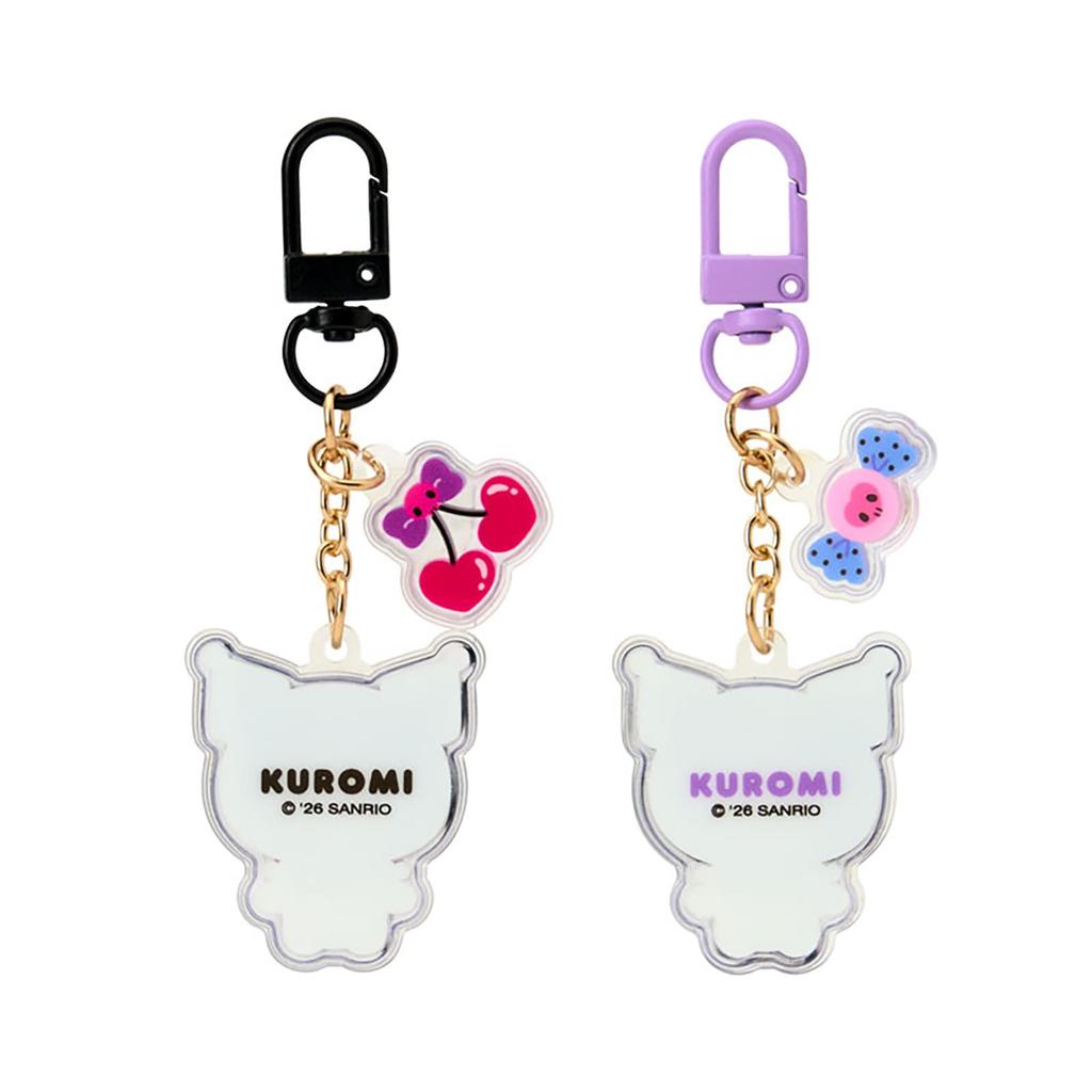 Набор брелоков Sanrio из 2 штук Улыбающаяся Куроми 645711 (Совпадающие лица)
