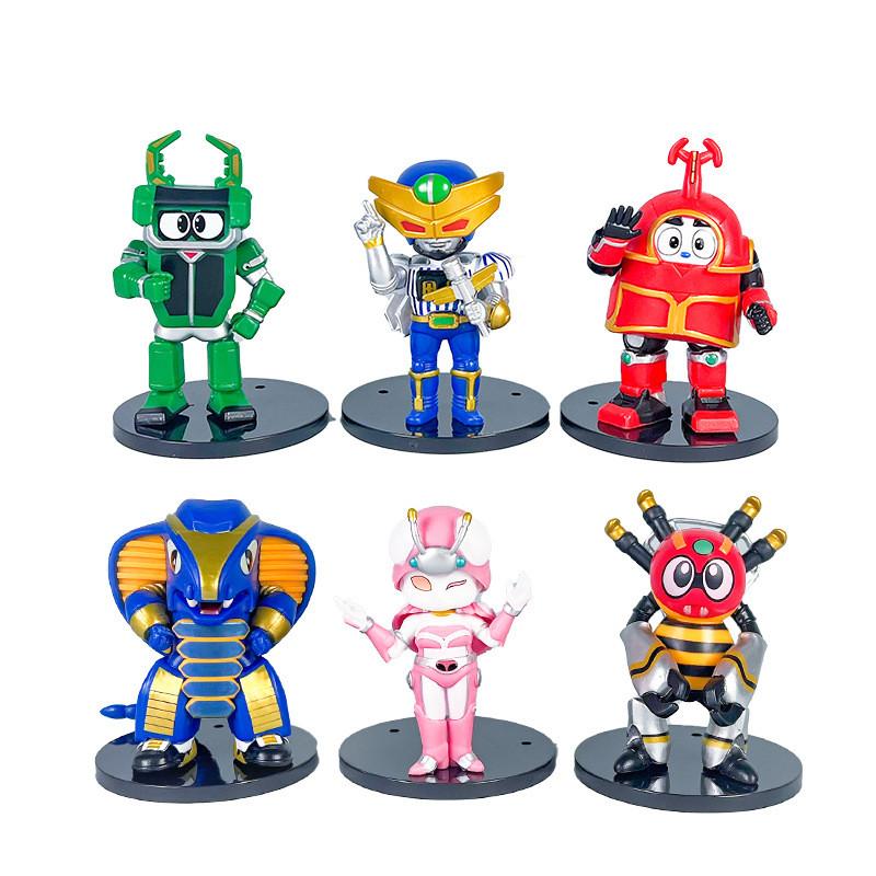 Кумонга Керос Кабутак Мультяшный Анимированный Персонаж Модель Набор Украшений Декор для Стола