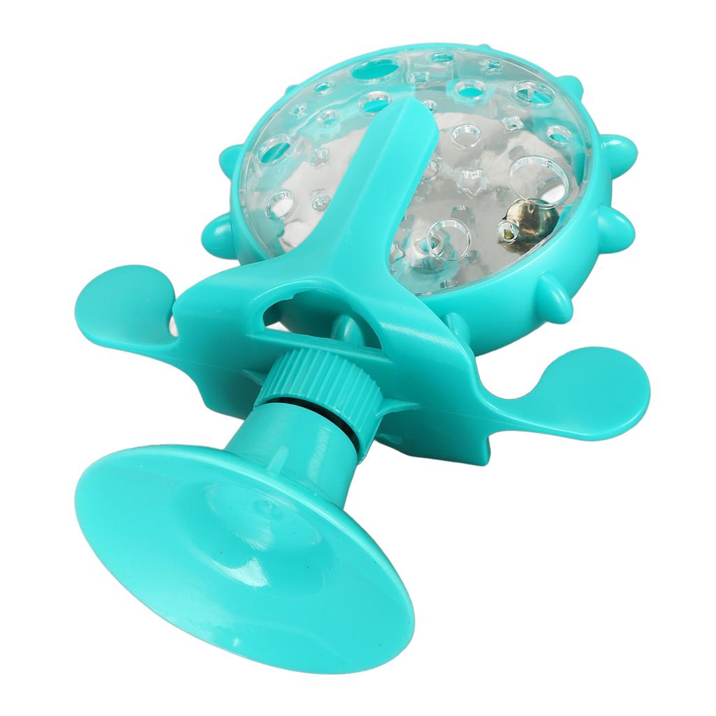 Cat Slow Feeder Round Windmill Shape Pet Slow Food Treat Toy Food Treats Dispenser Toy for Cats and