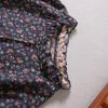Mori Girl Autumn Spring Women Loose Long Dress Ruffled Collar Floral Cottagecore Dress Vintage Cotton Ruffles Elegant Chic Dress