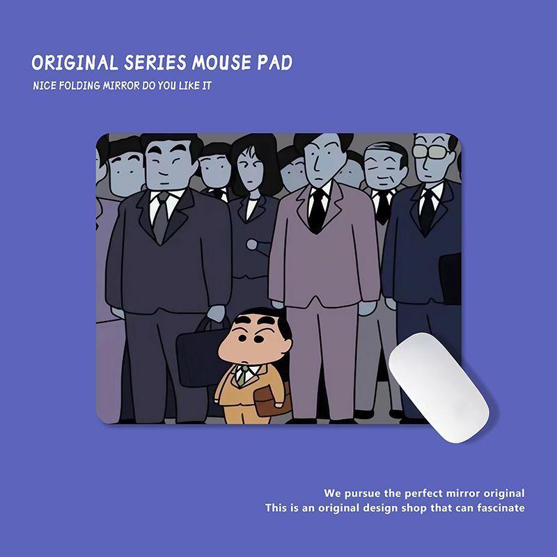 Crayon Shin-chan Cute Mouse Pad - Small Office Desk Mat for Girls