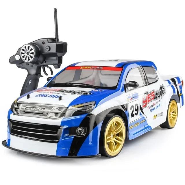 Wltoys 1:10 4WD 70 км/ч Дрифт-машина на радиоуправлении Дрифтовые колеса Защита от столкновений Внедорожные Высокоскоростные машины Внедорожник 4×4 Игрушки Машина с аккумулятором