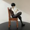 Attack On Titan Levi Ackerman Pvc Figurine Collectible Desk Decor For Fans