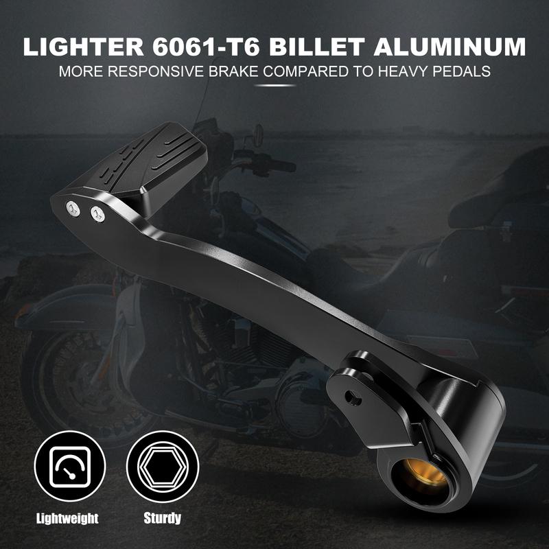 Для Harley Street Glide FLHXS 2014-2024 Педаль рычага заднего тормоза Road King FLHR Road Glide Ultra FLTRU Electra Glide Ultra Classic