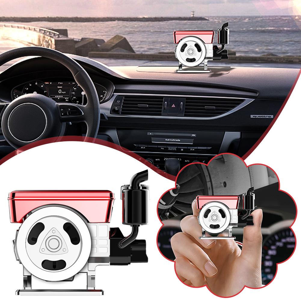 Солнечный автомобильный ароматизатор, автоматический вращающийся автомобильный ароматизатор, удаляет запахи освежителя, имитация трактора, украшение для двигателя автомобиля X2U4