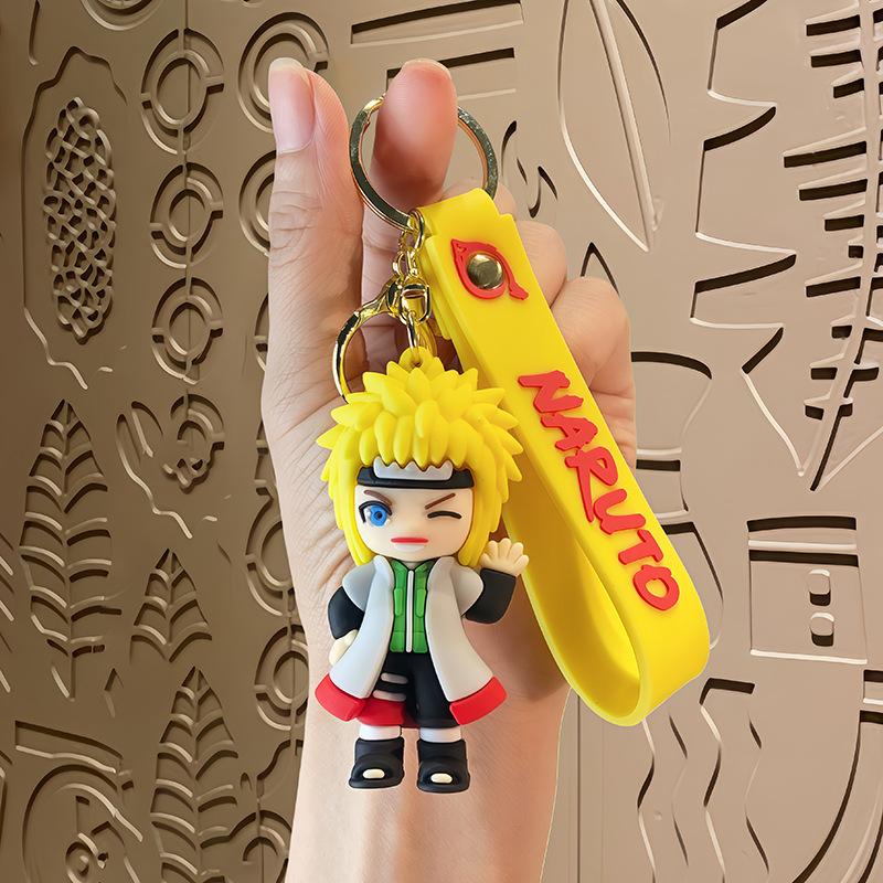 Наруто Аниме брелок Хатаке Какаши Персонаж Брелок Мультяшная Игрушка, Украшения для Ключей Сумки Автомобиля Подарки для Фанатов
