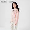Balabala Balaone Girls' Ruffled Cardigan Sweater