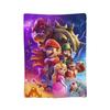 Cute Boo Marios Blanket Cover Flannel Throw Blankets Bed Sofa Decoration Soft Warm Bedspreads,