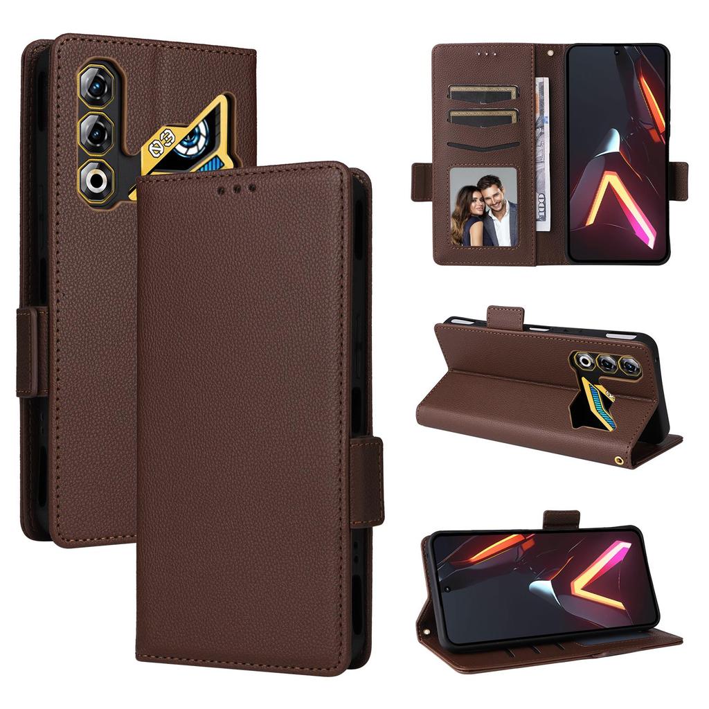 Flip Cover for ZTE Nubia Neo 3 GT PU Leather Full-Body Protection With [RFID Blocking] Shockproof Durable Retro Phone Case