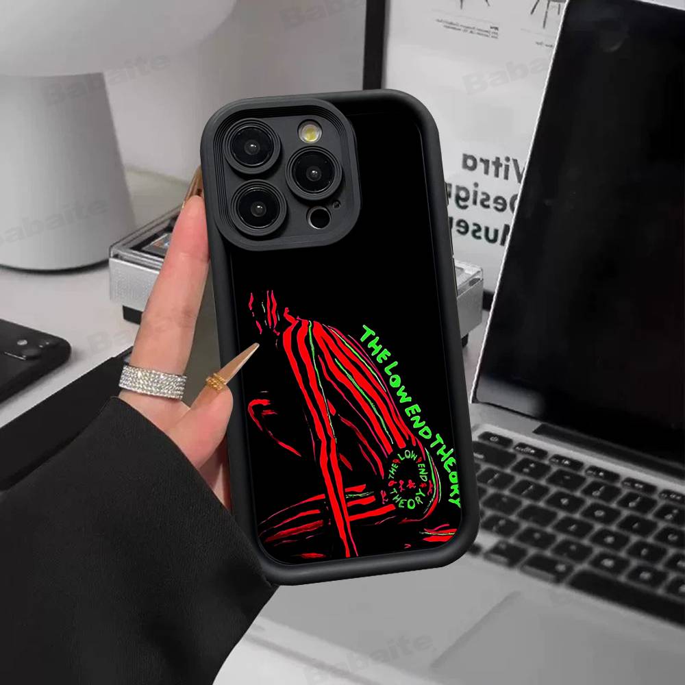 Pop Band A T_Tribe Called Quest For IPhone 17 Pro Max 16 15 14 13 12 11 Plus Black Soft Phone Cover