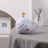 Planet Cup Embossed Planet Mug Cute Astronaut Ceramic Cup Couple Cup Souvenir Water Cup