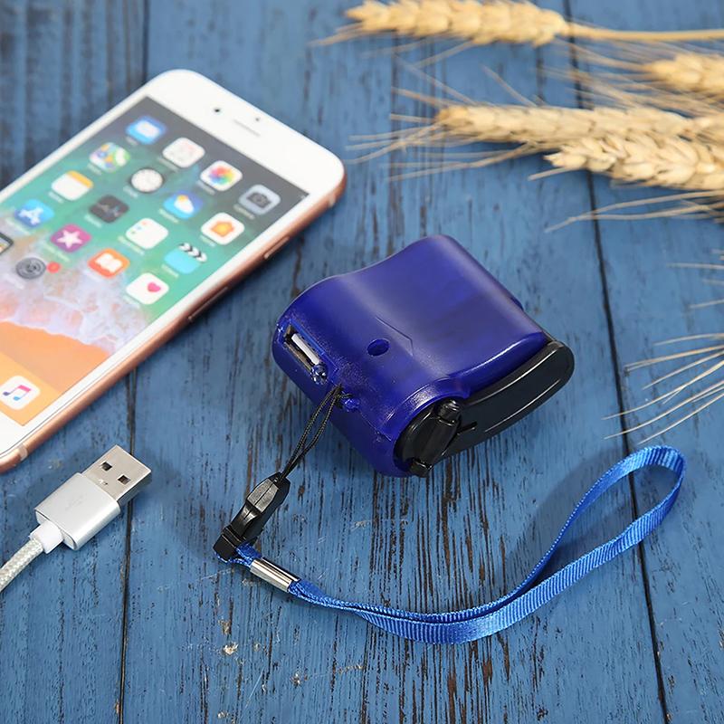 Usb Аварийный Ручной Динамо-генератор Для Путешествий На Открытом Воздухе, Кемпинга, Аварийное Зарядное Устройство Для Универсального Зарядного Устройства, Дорожное Зарядное Устройство, Гаджеты