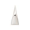 Bally Solid Color Design Embossed Cowhide Tote Shoulder Bag Women Bags Bone-White SANDAH-63