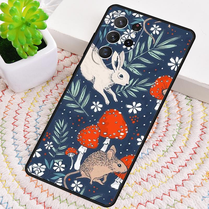 Чехол из ТПУ для телефона с рисунком диких лесных животных для Samsung Galaxy note 10 pro S26 S25 S24 S23 S22 Ultra Plus S21 FE S20 Ударопрочный чехол