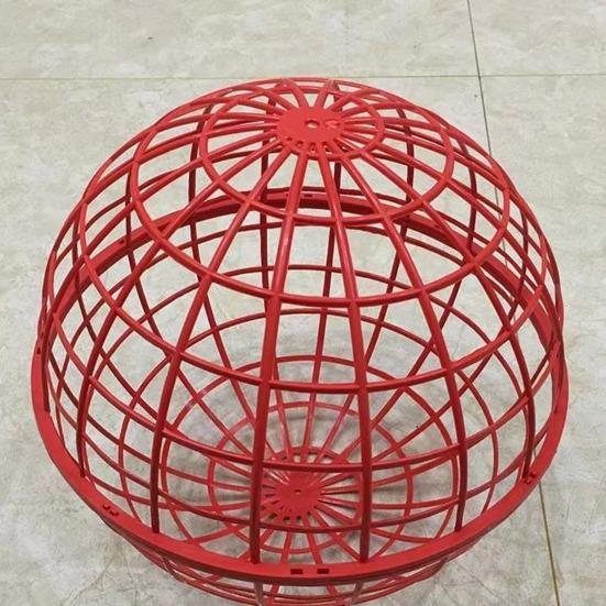 Rolling Chicken Ball Cage Detachable Chicken Ball Plastic Mesh Enclosure Chickens Orb Cage to Free Range for Hamsters Parrots Chicks