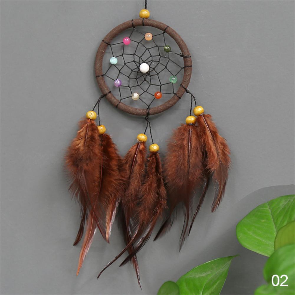 Hanging Drop Feathers Dream Catcher Hangings Fresh Ornaments Car Gifts Simple Creative Vintage Home Decorations Bedroom Decor