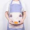 Фартук без рукавов из полиэстера с милой свиньей для домашней кухни и защиты от брызг