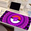 Rubber Mouse Pad Lockedge P-Pokemon Gengar Gamer PC Computer HD Print Desk mat Keyboard Anime Gaming Accessories Mousepad Carpet
