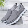 Cloth Shoes Men's Soft-soled Non-slip Canvas Shoes Slip-on Casual Shoes Lightweight Breathable Shoes