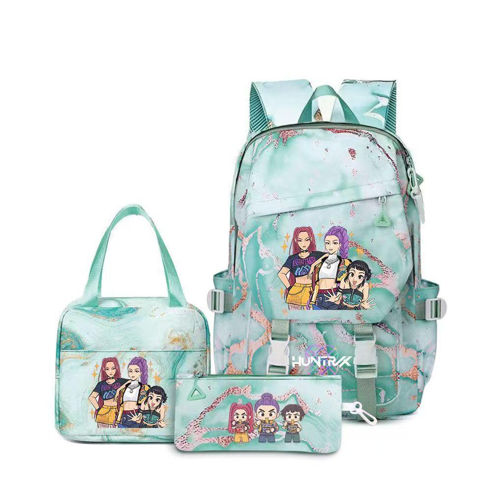 Kpop Witch Hunter Girl Group Heat Transfer Printing Schoolbag Middle And High School Large Capacity Student Casual Backpack