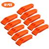 1/5/10pcs PP Plastic Outdoor Camping Hiking Survival Rescue Emergency Loud Whistle Sports Match Double Pipe Dual Band Whistle
