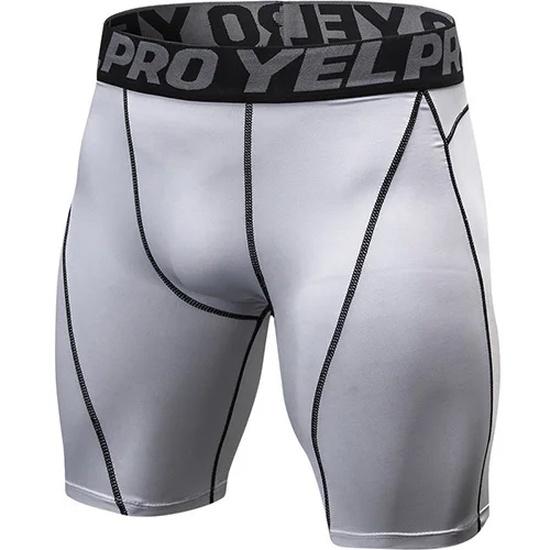 Quick Dry Compression Men Fitness Tight Leggings Shorts Bodybuilding Sweat Bottom Sport Gym Running Shorts