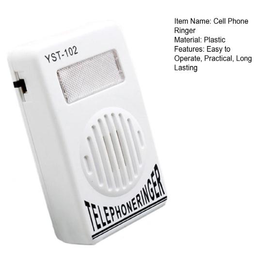 Сверхгромкий телефонный звонок, усилитель звонка, регулируемая частота, компактный дизайн, портативный телефонный звонок, усилитель звонка