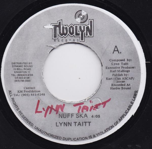7-дюймовая пластинка LYNN TAITT Nuff Ska Bog Walk NONE Twolyn Records Ямайка Регги Ска Даб Б/у