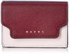 Trifold Wallet TRUNK PFMOW02 [Marni] Women's DeepRed+LightPink+Smoke+(Dune) [Item]