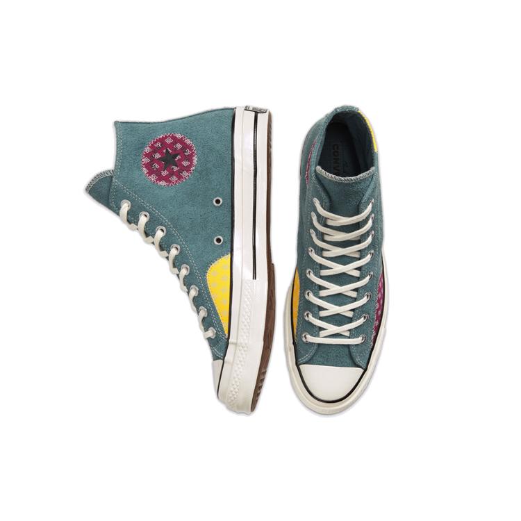 Converse Chuck 70 High 'Faded Spruce' (Unisex) Faded Spruce / Amarillo Canvas Shoes 166853C