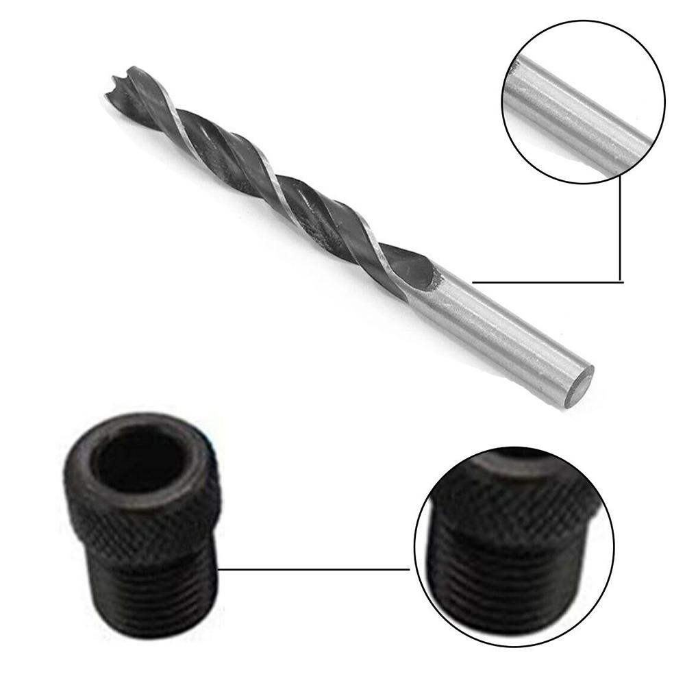 DIY Woodworking Pocket Hole Jig Drill Set Carving Tools Screw Adapter Carpenter