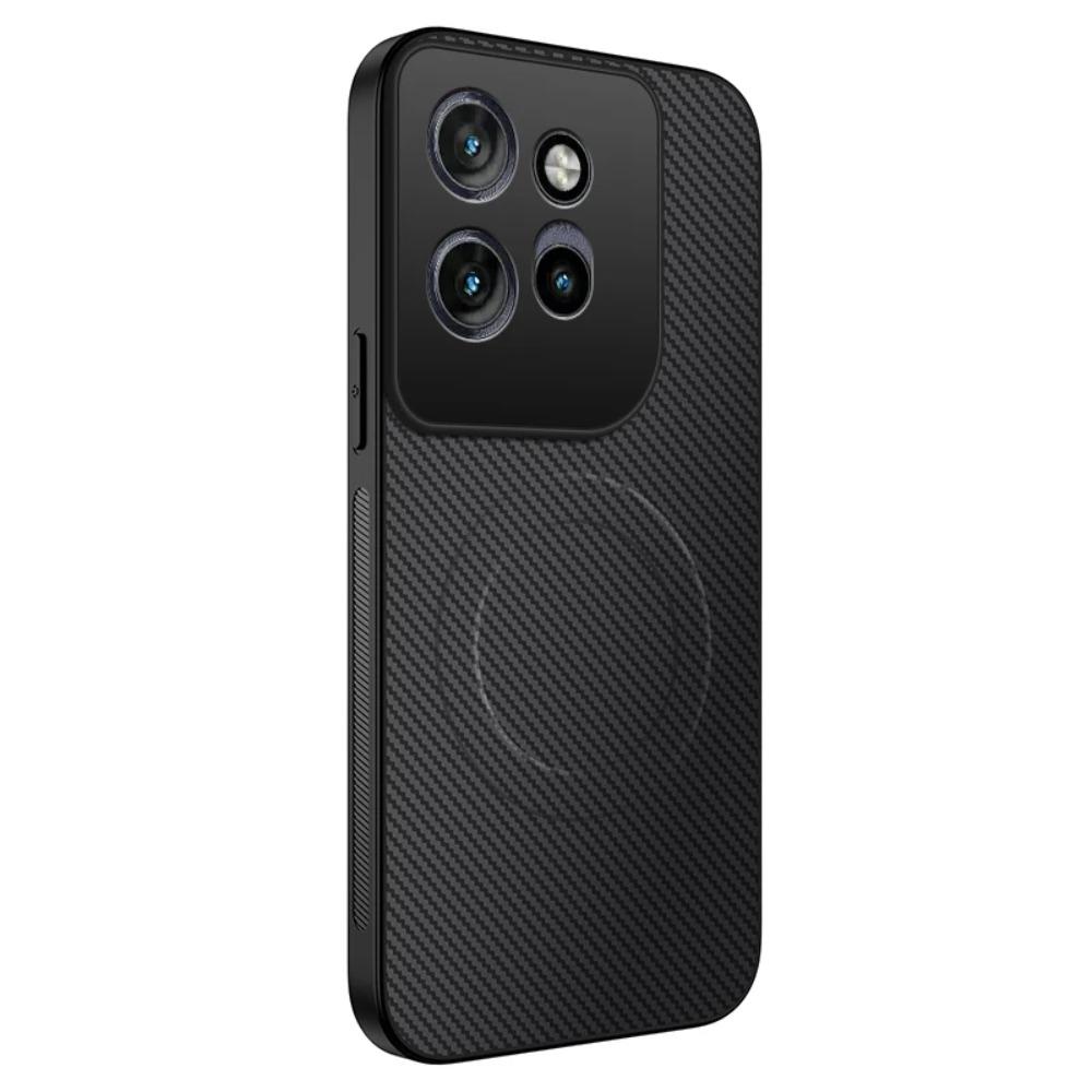 Модный Чехол для Телефона с Текстурой Углеродного Волокна для Motorola Edge 70 60 S 50 40 Pro Ultra Neo Fusion Ударопрочный Магнитный Зарядный Чехол