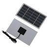 2W 5V Solar Charging Panel Type-C Plug for Security Camera Phone Outdoor Portable Power Supply