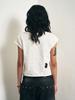 YEEL Y. Cap Sleeve T-Shirt White