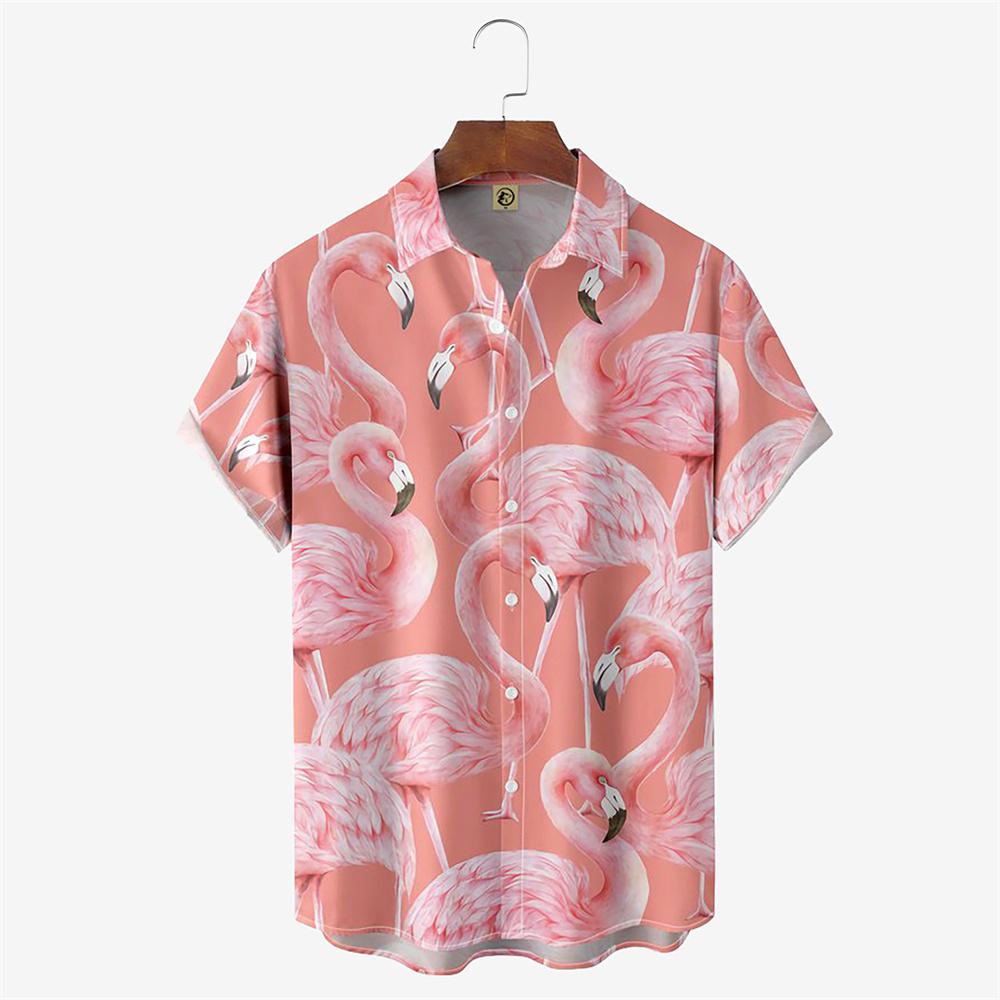 Мужская гавайская рубашка 2026 с принтом игральных карт, повседневная, модная, с отложным воротником, пляжная, винтажная