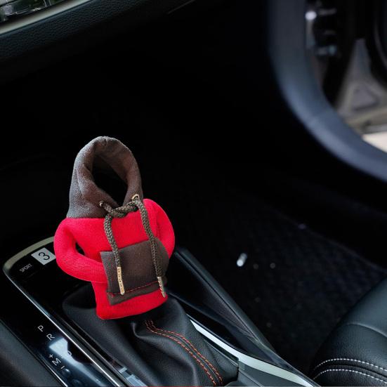 Толстовка в форме автомобиля, чехол для переключения передач, ручная ручка, противоскользящая толстовка, декор для рычага переключения передач, чехол с рычагом переключения передач