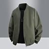 Новая куртка Американская куртка Топ Ретро куртка Мужская Однотонная бейсбольная форма Куртка пилота