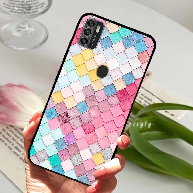 Чехол для ZTE Blade A7s 2020 6,5'' Крутой Расписной Чехол Мягкий Силиконовый Чехол для Телефона Для ZTE Blade A7s 2020 A7020 Чехол Задняя Крышка Coque Capa