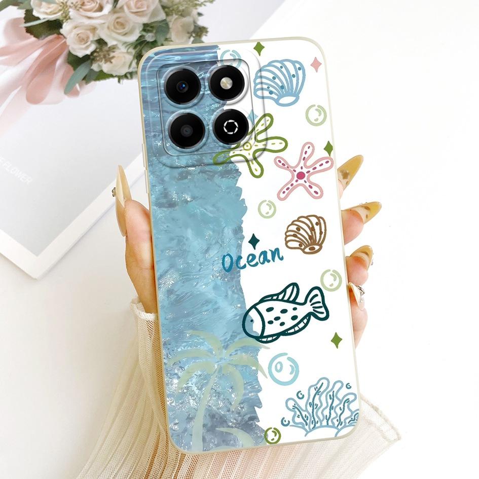 For Honor X6c Case 2025 New Creative Cat Cartoon Candy Silicone TPU Shockproof Cover For Honor X6a X6b 4G WDY-LX1 JDY-LX1 Bumper