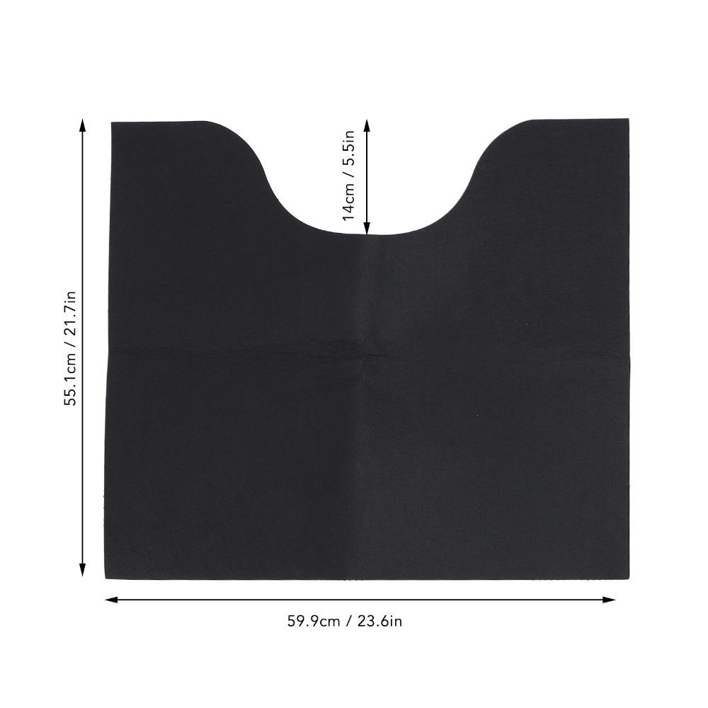 6 Pack U Shape Toilet Rug Absorbent Toilet Floor Mat Durable Toilet Mat Home