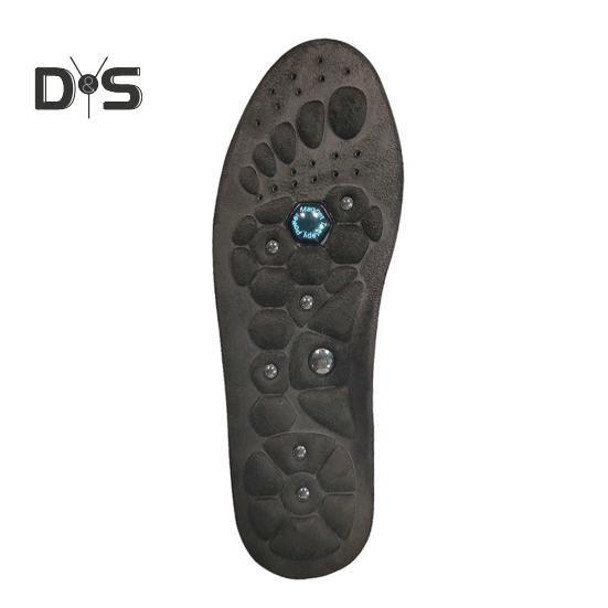 1 пара магнитотерапевтических стелек, акупрессурные массажные стельки для мужчин и женщин, вставки для ног, улучшающие циркуляцию крови, снимающие давление