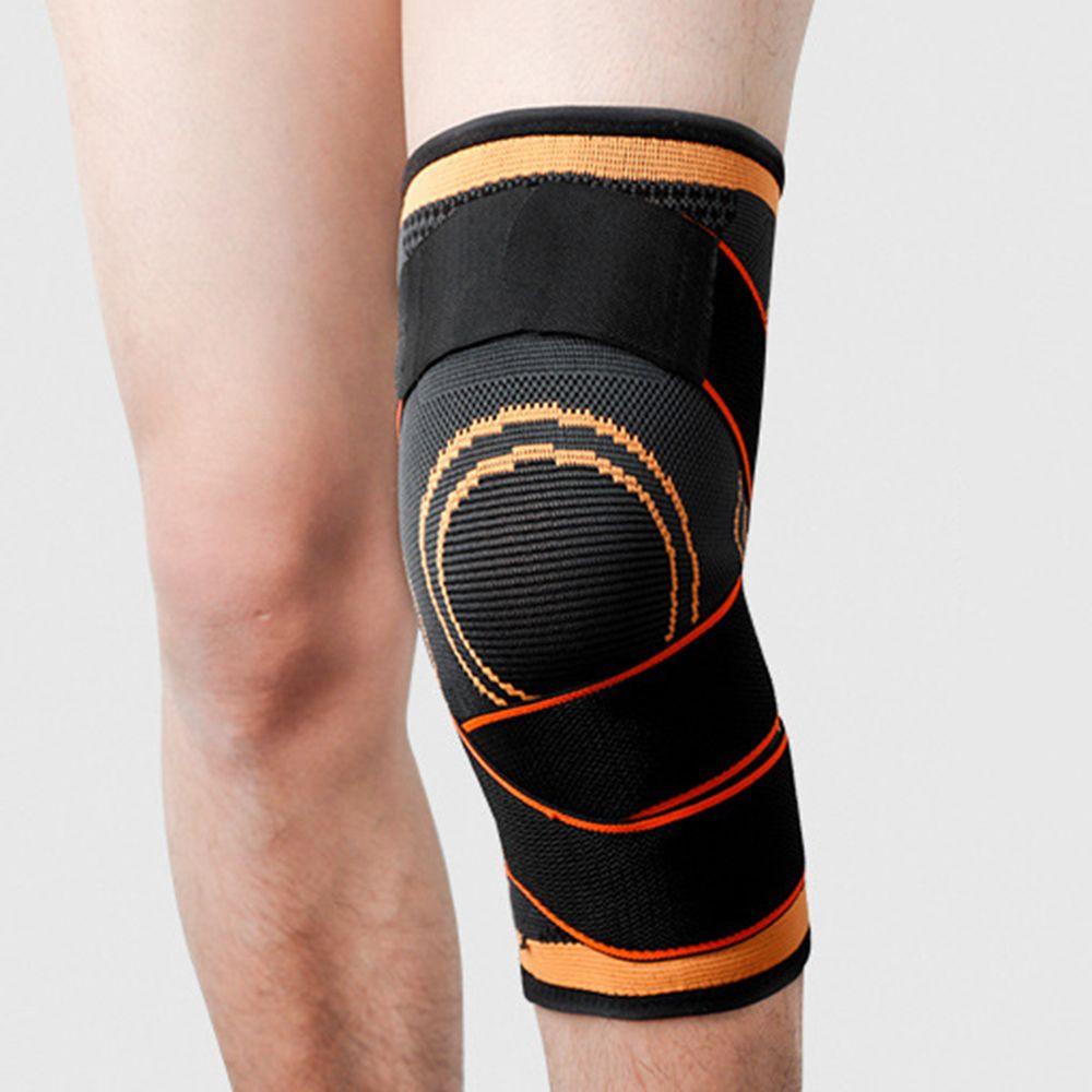 Male Nylon Protective Adult Elastic Knee Pad Compression Knee Pad Knee Sleeve Sports Knee Support