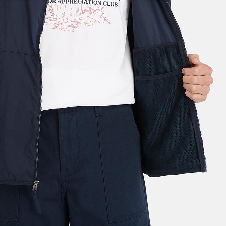 Timberland Куртка водонепроницаемая с защитой от ультрафиолета, мужские куртки, темно-синий цвет A5QTA-433