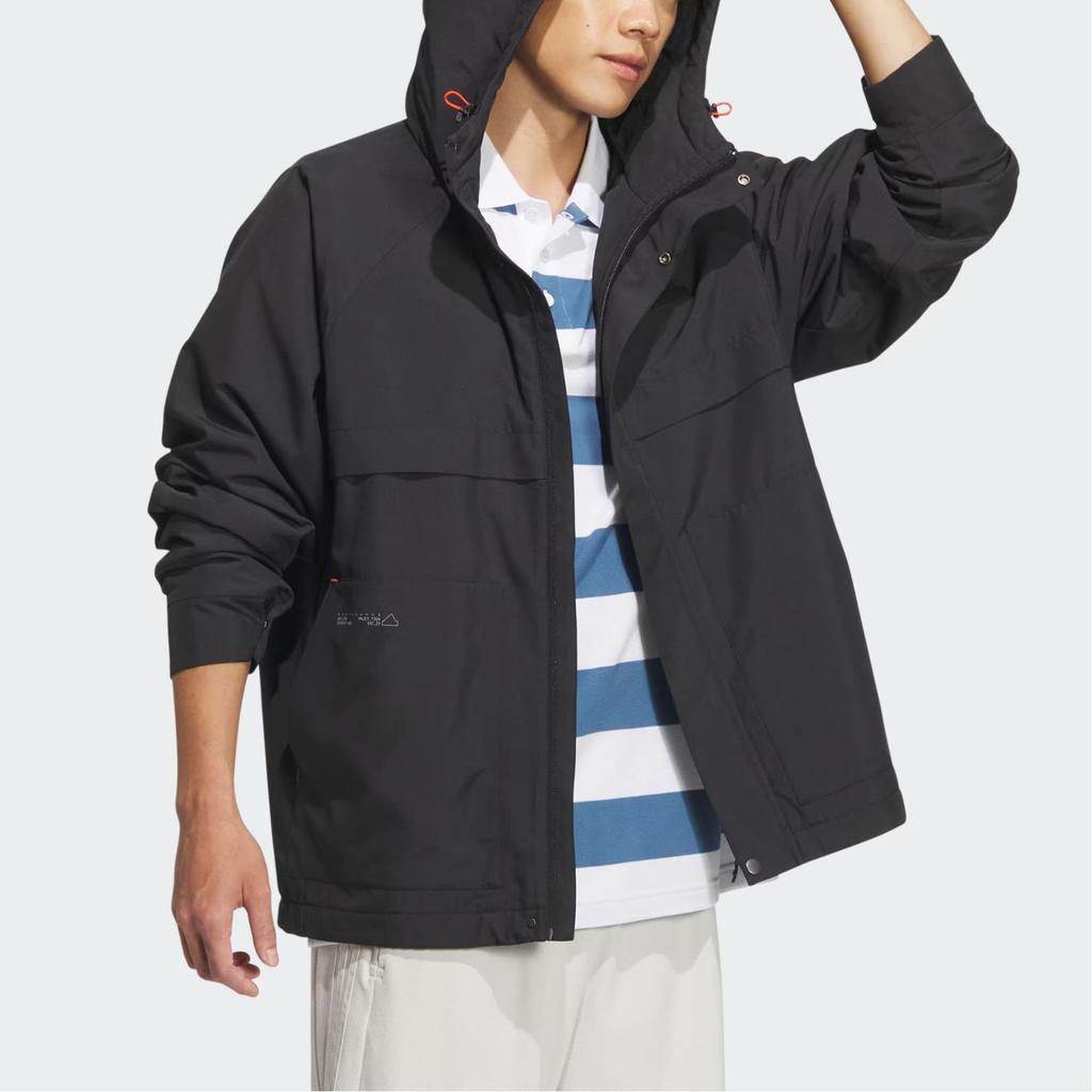 adidas TH Warm Series Windproof Hooded Jacket Black JI8680