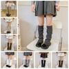 Japanese Style Children's Leg Warmers Harajuku Ballet Guards Socks Knitted Leg Cover  Autumn/Winter