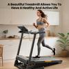 Беговая дорожка для ходьбы Formill FT61 Светодиодный дисплей Пульт дистанционного управления Компактная дорожка для ходьбы Использование дома/в офисе