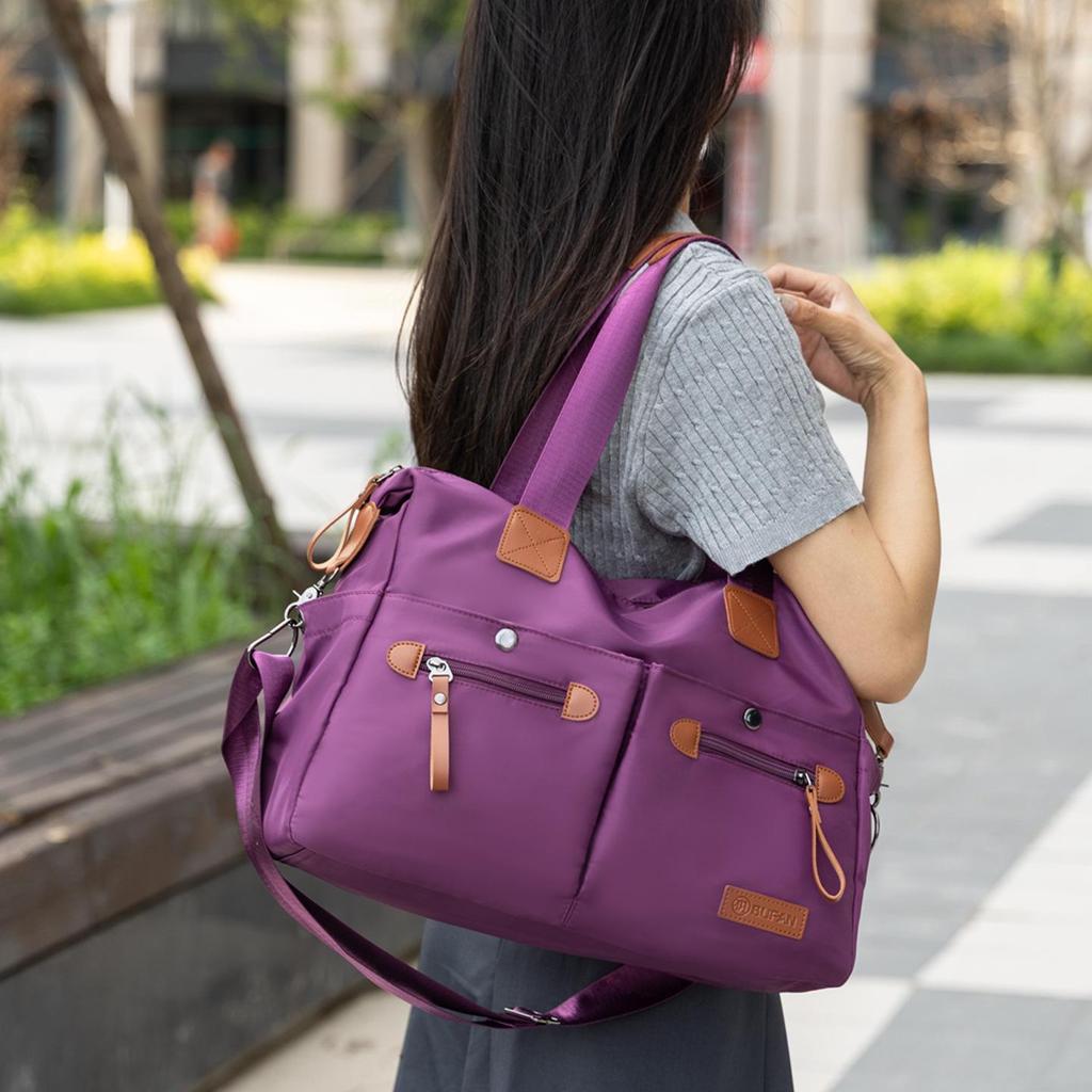 Unisex Large Capacity Travel Backpack with Wet/Dry Separation, Convertible Messenger, Shoulder, and Crossbody Bag.