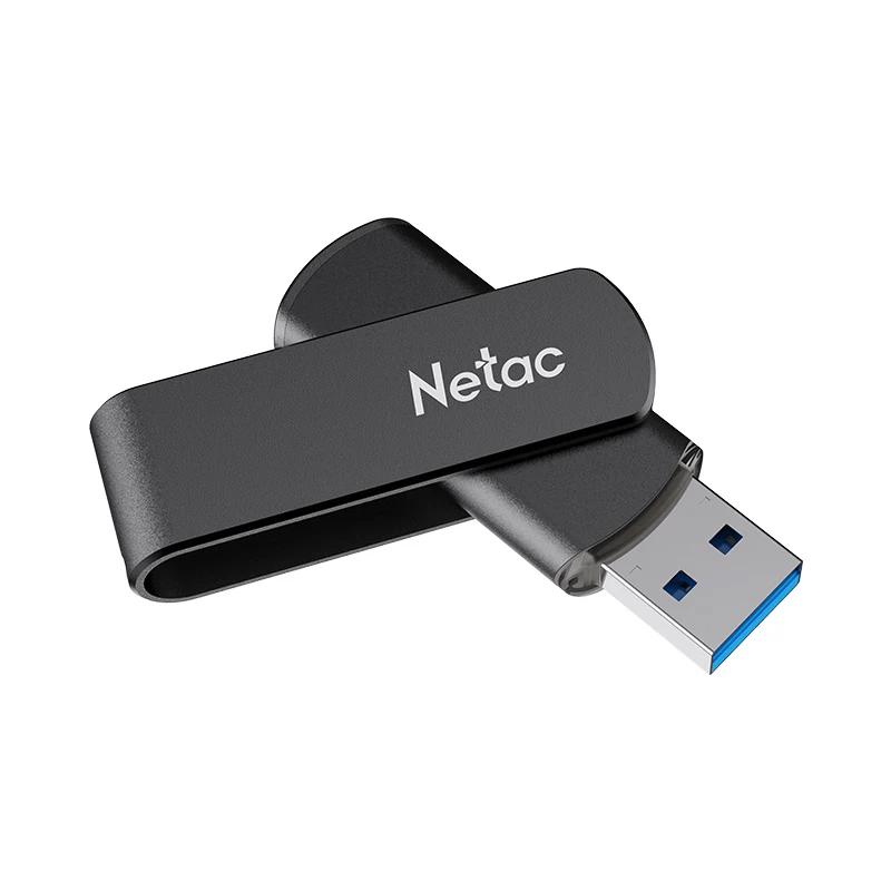 Netac Вращающийся металлический USB 3.2 флеш-накопитель G726